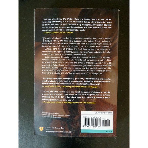 3 for $20 - The Winter Wives by Linden MacIntyre - Picture 2 of 2